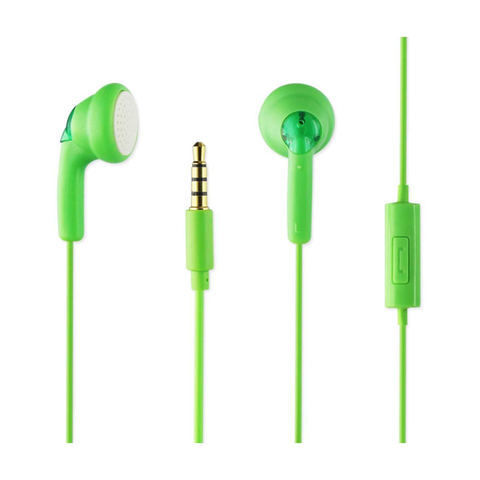 REIKO IN EAR HEADPHONES & EARBUDS WITH MIC IN GREY