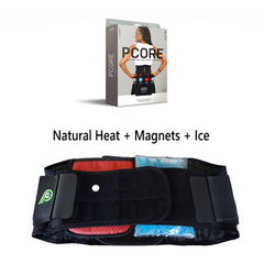 Pcore Magnetic Heat + Ice Lower Back Support