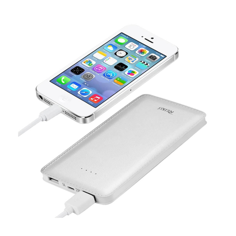 REIKO 15000MAH UNIVERSAL POWER BANK IN WHITE