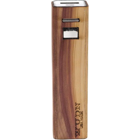 Lip-stick Wood Power Bank