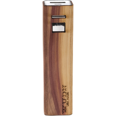 Lip-stick Wood Power Bank