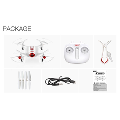 Mini Headless Quadcopter RC Pocket Drone with 0.3MP Camera