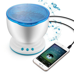 Ocean Wave LED Projector Light Speaker