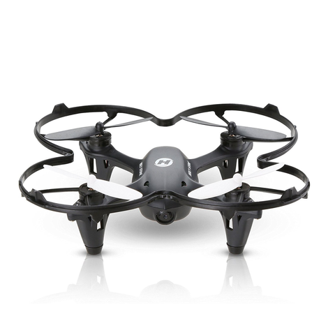 2.4GZ 4 CH Black Quadcopter Mini RC Drone with HD Camera