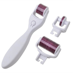 3 in 1 Skincare Micro Needle Roller Pins 0.5mm/1.0mm/1.5mm