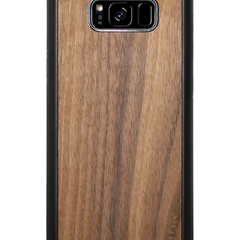 Slim Wooden Samsung Galaxy Case Black