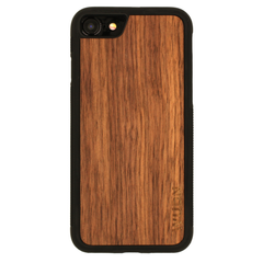 Slim Wooden iPhone Case Black