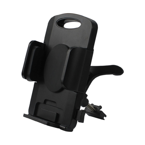 REIKO 360 AIR VENT MOUNT CAR PHONE HOLDER IN BLACK