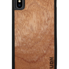 Slim Wooden iPhone Case Black