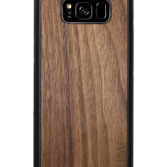 Slim Wooden Samsung Galaxy Case Black