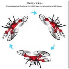 Premium 2.4G 4 Channel Quadcopter Drone with 8MP 1080P Camera