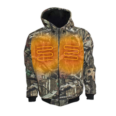 Hydra Mens Heated Hoodie - Officially Licensed Mossy Oak® Break-Up®