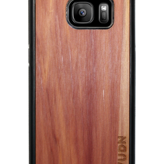 Slim Wooden Samsung Galaxy Case Black