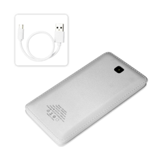 REIKO 15000MAH UNIVERSAL POWER BANK IN WHITE