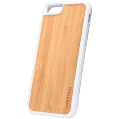Slim Wooden iPhone Case White