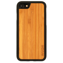Slim Wooden iPhone Case Black