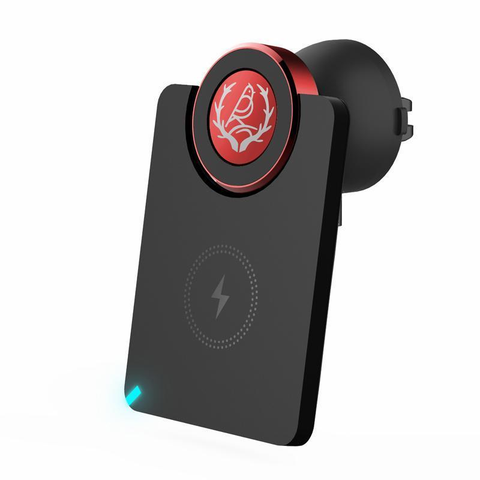 Magnetic wireless charging case and mount