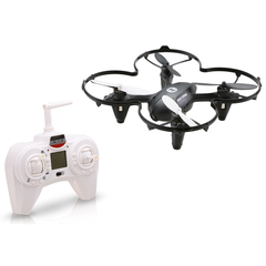 2.4GZ 4 CH Black Quadcopter Mini RC Drone with HD Camera