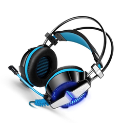 3.5mm In line Control Bass LED Gaming Headphone with Noise Cancellation