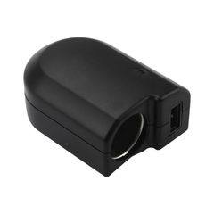 REIKO 1 AMP 3-IN-1 AC TO DC WALL ADAPTER TO CAR CHARGER IN BLACK