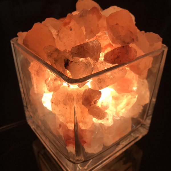 Best Christmas Gift Clear Square Himalayan Salt Lamp