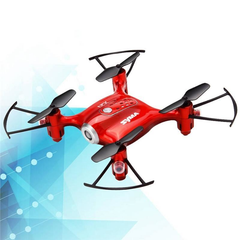 Mini Red 4 Axis Altitude Hold Quadcopter Drone