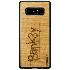 Slim Wooden Phone Case | Banksy Tag