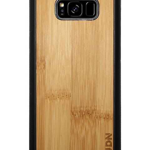 Slim Wooden Samsung Galaxy Case Black