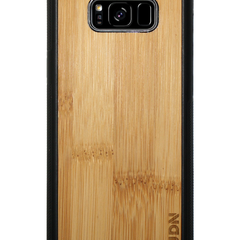 Slim Wooden Samsung Galaxy Case Black