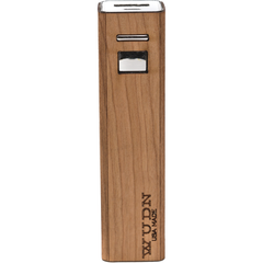 Lip-stick Wood Power Bank