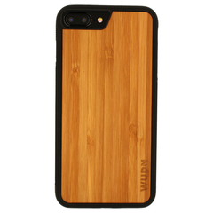 Slim Wooden iPhone Case Black