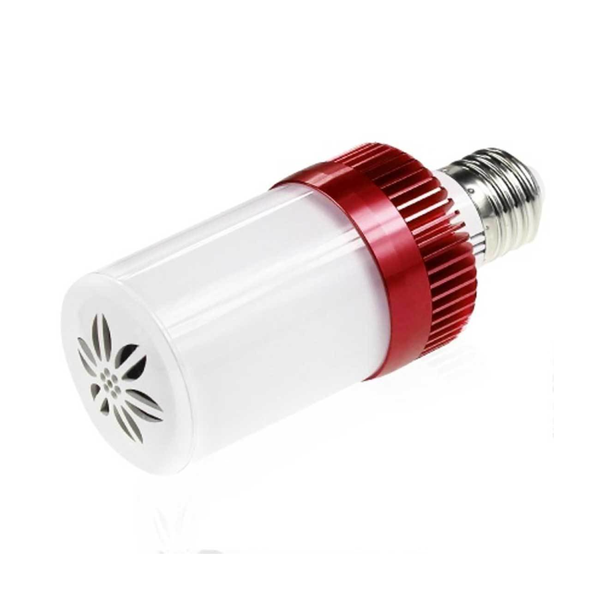 REIKO UNIVERSAL LIGHT BULB BLUETOOTH SPEAKER IN RED