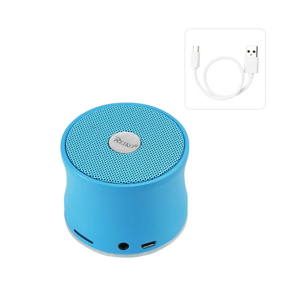 REIKO UNIVERSAL MINI BLUETOOTH SPEAKER IN BLUE