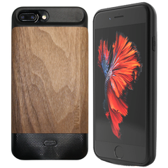 WUDN Flex - Wooden iPhone 6, 7, 8 Plus, Battery Charging Case