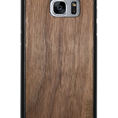 Slim Wooden Samsung Galaxy Case Black