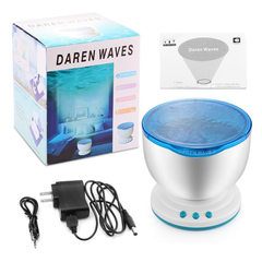 Ocean Wave LED Projector Light Speaker