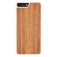 Slim Wooden iPhone Case White