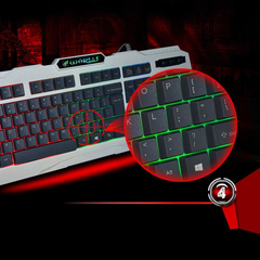 USB LED Backlight Multimedia PC Gaming Keyboard