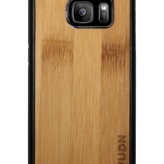 Slim Wooden Samsung Galaxy Case Black