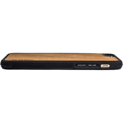Slim Wooden iPhone Case Black