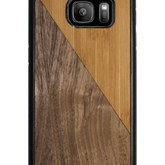 Slim Wooden Phone Case | Bamboo / Walnut Split