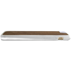 Slim Wooden iPhone Case White