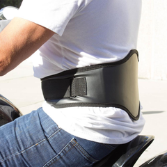 Motorcycle Back Support Belt with Lumbar Pad