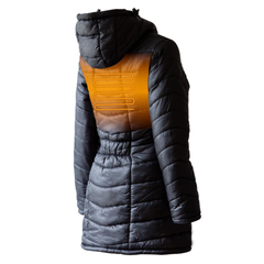 Victoria Womens 5 Zone Heated Puffer Jacket