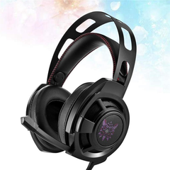 Noise Canceling Gaming Stereo Wired Headphones with LED Lights