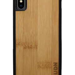 Slim Wooden iPhone Case Black