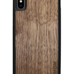 Slim Wooden iPhone Case Black