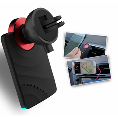 Magnetic wireless charging case and mount