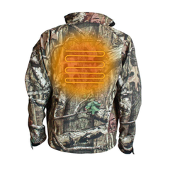 Sahara Mens Heated Jacket - Officially Licensed Mossy Oak® Break-Up®