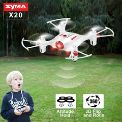 Mini Headless Quadcopter RC Pocket Drone with 0.3MP Camera